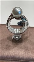 Ringe Salvini Dame in Weißgold Perla 0.12 Ct N73782T - N73782T